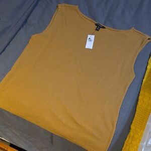 Banana Republic Golden Sleeveless Tank Top